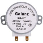 Двигун піддона SM-16T Galanz 5/6r/min 30V 4W H(шток)=14mm для НВЧ- печі
