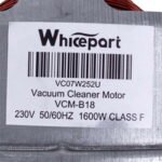 Двигун для пилососа VC07W252U VCM-B18 (з виступом) Whicepart D=100/83 mm H=105/27 mm 1600 W - Зображення 2