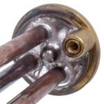 Тен для бойлера 184281 RECO 2000W (мідний, на подовжених ніжках), фланець 48mm (під анод M5) - Зображення 6