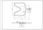 Zanussi 3570635015 Тен нижній 1000W для духовки - Зображення 2