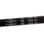 Ремінь для пральної машини 80001704 Hutchinson 1210J5 PJE чорний - Зображення 2