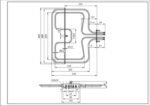Тен верхній (гриль) 2700W 240V для духовки Electrolux 3570797047 - Зображення 2