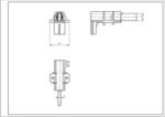 Щітки двигуна для пральної машини Ariston C00273898 (2 шт.) стрижень 14x5x34 Type L - Зображення 2