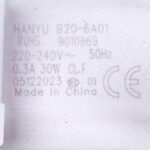 Помпа рециркуляції для пральної машини Electrolux 4055250551 Hanyu 30 Вт B20-6A01 0.3 A (контакти роздільні ззаду) - Зображення 2