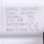 Помпа (насос) для пральної машини Indesit C00266228 Hanyu 30 Вт B20-6AZC (контакти спарені спереду; на 3 засувки) - Зображення 3