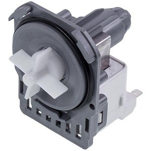 Помпа (насос) для пральної машини Electrolux 4055250551 Hanyu 30 Вт B20-6A (контакти роздільні ззаду; на 3 засувки)