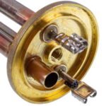 Тен фланцевий для бойлера Ariston 65114900 1200W (мідний) фланець 48mm, L-170mm (під анод M5) - Зображення 5