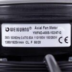 Осьовий вентилятор Weiguang YWF4D-400S-102/47-G (трифазний) 380V 1380/1520rpm 3400 м3/год - Зображення 2