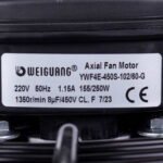 Осьовий вентилятор Weiguang YWF4E-450S-102/60-G 220V 1350rpm 4620 м3/год - Зображення 2