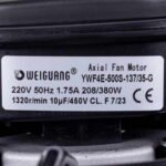 Осьовий вентилятор Weiguang YWF4E-500S-137/35-G 220V 1320rpm 6420 м3/год - Зображення 2