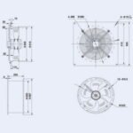 Осьовий вентилятор Weiguang YWF4E-500S-137/35-G 220V 1320rpm 6420 м3/год - Зображення 5