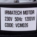 Двигун для мийного пилососа VCM025 IRMATECH MOTOR D=143/82 mm H=68/176 mm 1200 W - Зображення 4