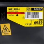 Компресор для холодильника NLE13KK.4(105H6959) SECOP (DANFOSS) R600a 226 W (с пусковим реле) - Зображення 2