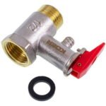 Клапан запобіжний 8 бар 1/2” для бойлера (універсальний) Koer 104292 KR.1040 104292