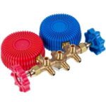 Манометричний колектор 2-вентильний XM-R536G R-22 (R-12 R-502) + шланги 3шт.x900mm - Зображення 3