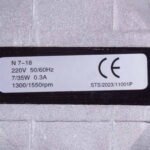 Двигун обдуву YJF7-18 7W 220V - Зображення 2