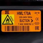 Компресор для холодильника Zanussi ZEL HML170A R600a 170W (з пусковим реле ZHB68-120P15C) - Зображення 2