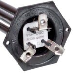 Тен для масляного обігрівача 1200W L=215mm D різьби=1 1/4&apos&apos - Зображення 3