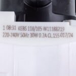 Помпа (насос) для пральної машини 00145522 Copreci (в зборі) 24 Вт KEBS121/117 (контакти спарені ззаду) - Зображення 2