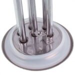 Тен для бойлера FERROLI 1500+1000W (нержавійка) L=300mm, фланець 92mm (під анод M6) - Зображення 3