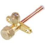 Кран сервісний (порт) 1/4" прямий для кондиціонера - Зображення 2