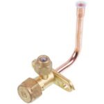 Кран сервісний (порт) 1/4" кутовий 90° для кондиціонера - Зображення 2