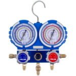 Манометричний колектор 2-вентильний VALUE VMG-2R410A-B-1 + шланги 3шт (R410 R407 R22 R134) - Зображення 3
