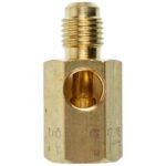 Перехідник до вакуумного насоса під манометр HR (SAE 1/4-1/4 NPT 1/8) VALUE - Зображення 3