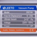 Вакуумний насос LEETO 2XZ-5A/C  (2 ступ./283 л/хв.) - Зображення 2