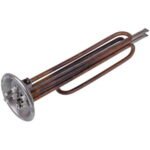 Тен для бойлера Thermex 1500+1000W (мідний) L=300mm фланець 92mm (під анод M6)