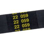 Ремінь для пральної машини C00068590 Hutchinson 1275J5 PJE чорний - Зображення 4