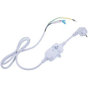 Мережевий шнур з ПЗВ (30mA) для бойлера L=1400mm 230V 10A