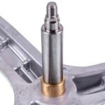 Хрестовина барабана 22001295  для пральної машини Vestel COD.785 EBI L=123mm D=17/25/30.1mm - Зображення 2