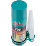 Клей з активатором для експрес-клейки Akfix 705 200ml/50g - Зображення 2