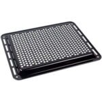 Деко емальоване Air fry для духовки (з отворами) 455x370x30mm - Зображення 2