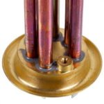 Тен &apos&aposблискавка&apos&apos для бойлера 3401336 Thermowatt 2000W (мідний), фланець 64mm L=335mm (під анод M4) - Зображення 3