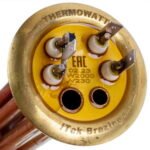 Тен &apos&aposблискавка&apos&apos для бойлера 3401336 Thermowatt 2000W (мідний), фланець 64mm L=335mm (під анод M4) - Зображення 4