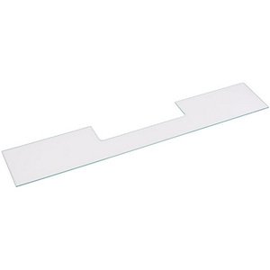 Полиця над ящиком для овочів у холодильник Whirlpool C00523381 610x108mm (скляна)