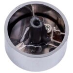 Ручка регулювання швидкості для кухонного комбайна Gorenje 900054 сріблястий - Зображення 2