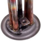 Тен фланцевий для бойлера Thermex 2000W (мідний) фланець 63mm, 2 трубки під датчик (під анод M6) - Зображення 3