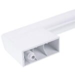 Ручка дверей духовки для плити Electrolux 140130881042 L=500mm/кріплення 480mm біла - Зображення 3