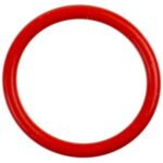 Комплект прокладок O-Ring термоблока для кавоварки DeLonghi 43x35x4mm (3 шт.) помаранчевий - Зображення 3
