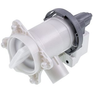 Помпа (насос) для пральної машини Bosch 00145777 Hanyu 30 Вт DP020-062 (контакти спарені спереду)