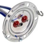 Тен для бойлера Ariston 65115909 1500W L=290mm фланець 124mm (під анод M5) - Зображення 4