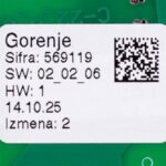 Модуль керування для морозильної камери Gorenje 566505 - Зображення 2