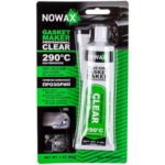 Герметик силіконовий (високотемпературний) Nowax NX34309 85g прозорий