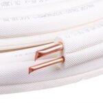 Труба мідна в ізоляції спарка 1/4&apos&apos + 3/8&apos&apos (бухта 25 м) Halcor (продаж кратно бухті) - Зображення 3