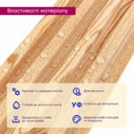 Рейка декоративна WPC стінова 3000х165х23мм Сосна SW-00001526 - Зображення 3