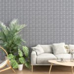 3D панель самоклеюча 700х770х7мм цегла Срібло (017-7) SW-00000059 - Зображення 5