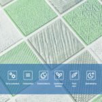 Панель стінова 3D 680х680х4мм Мозаїка зелена SW-00002010 - Зображення 4